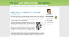 Desktop Screenshot of male-enhancements.info