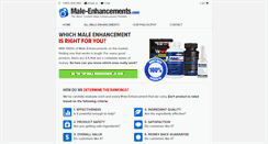 Desktop Screenshot of male-enhancements.com